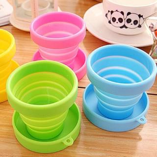 Cốc Silicone Gấp Gọn Tiện Dụng Mang Đi Du Lịch