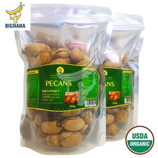 Combo 2 Gói Hạt Hồ Đào Mỹ (Óc Chó Dài) Túi 500gr x 2, Còn Vỏ Tốt Cho Mẹ và Bé, Ngừa Ung Thư