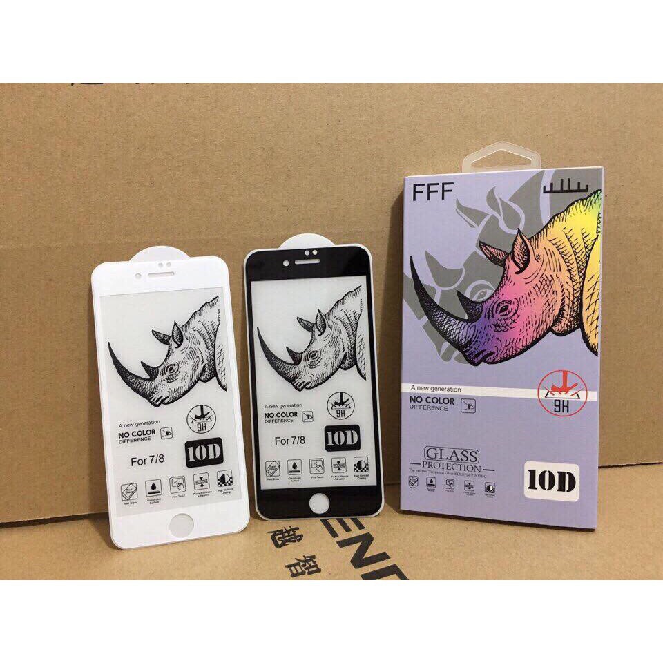 Kính cường lực tê giác full màn cho tất cả các dòng iphone 6 đến 13 promax