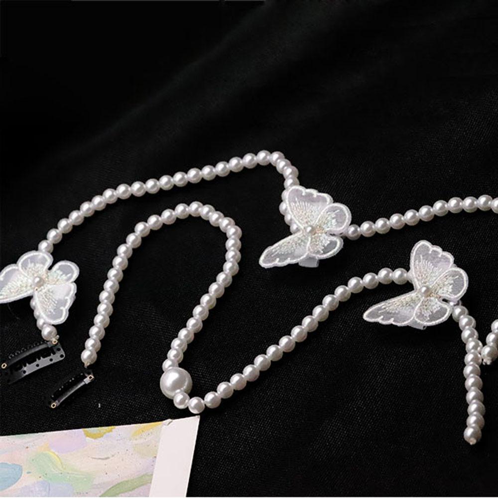 Phụ Kiện Tóc Giả Nối Dài Kiểu Chuỗi Dài Thời Trang Cho Cô Dâu