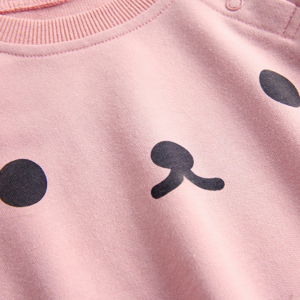 Bộ áo liền thân Sanlutoz cotton dễ thương dành cho bé