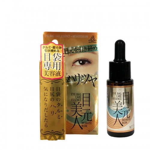 Tinh chất mờ nêp nhăn vùng mắt Eye Bag Care Essence Memotobijin 18ml