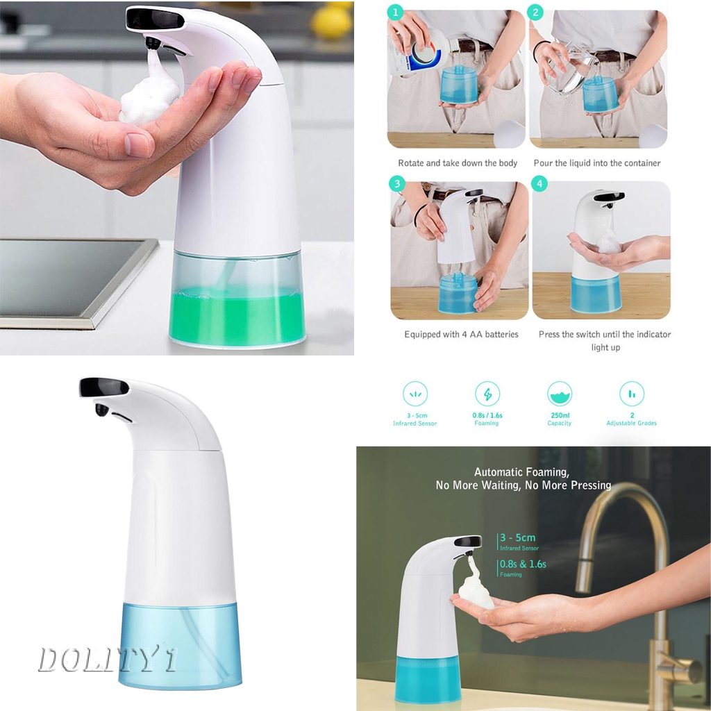 Bình Đựng Xà Phòng Cảm Biến Hồng Ngoại 250ml