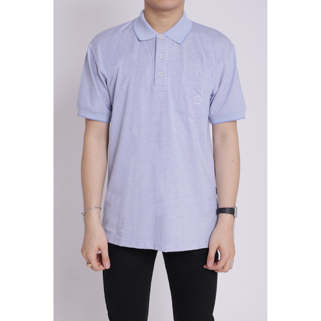 Áo thun nam gai đốm dệt cao cấp Pious PSGD02 (màu xám đậm)