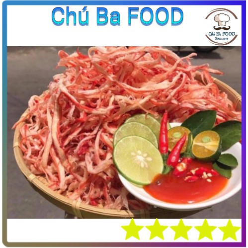 250G 🦑Mực Hấp Dừa Xé Sợi🦑 Chú Ba FOOD | Mực thật - Mềm, Dai, Ngon, Chất lượng | BigBuy360 - bigbuy360.vn