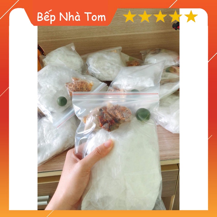 Bánh tráng dẻo sa tế tỏi hành phi Tây Ninh đặc biệt nhà Tom