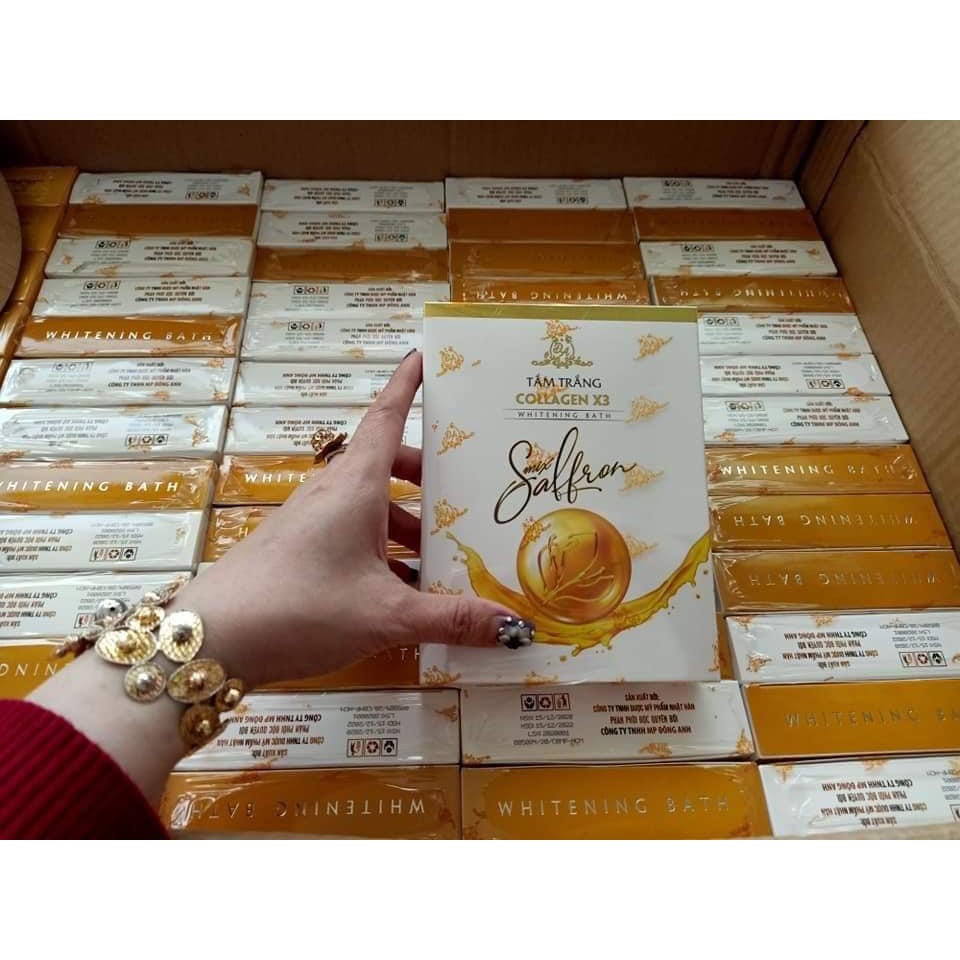 ( CHÍNH HÃNG 100% ) TẮM TRẮNG SAFFRON MIX COLLAGEN X3  MỸ PHẨM ĐÔNG ANH | BigBuy360 - bigbuy360.vn