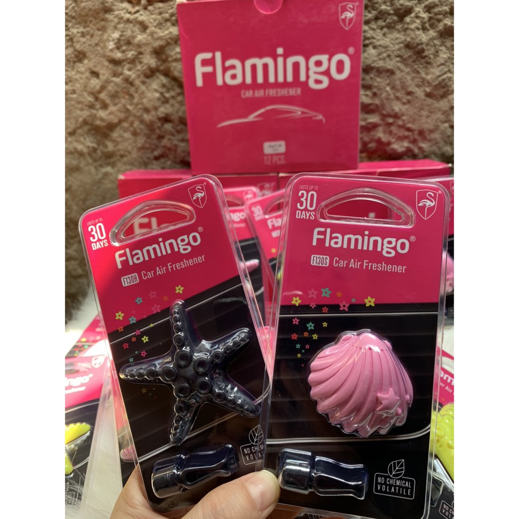 Khánh Thơm Ghim Cửa Gió Điều Hòa Khử Mùi Hôi Ô Tô Flamingo F1300H