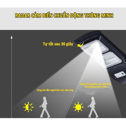 [SIÊU GIẢM GIÁ] Đèn năng lượng chiếu sáng đường phố Street Light Solar