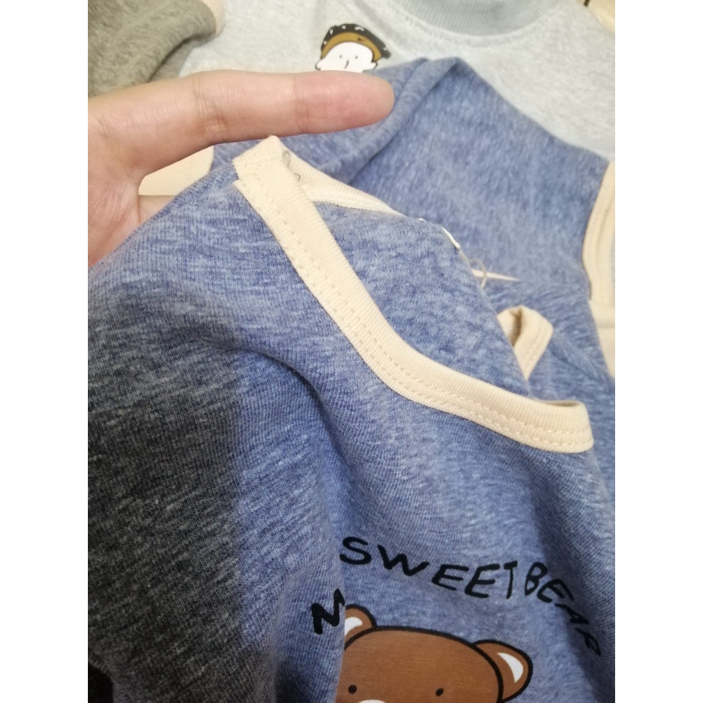 [ Ảnh thật cận chất] Bộ nỉ mềm mỏng phẩy tiêu sịn sò cho bé trai, bé gái (6-16kg)