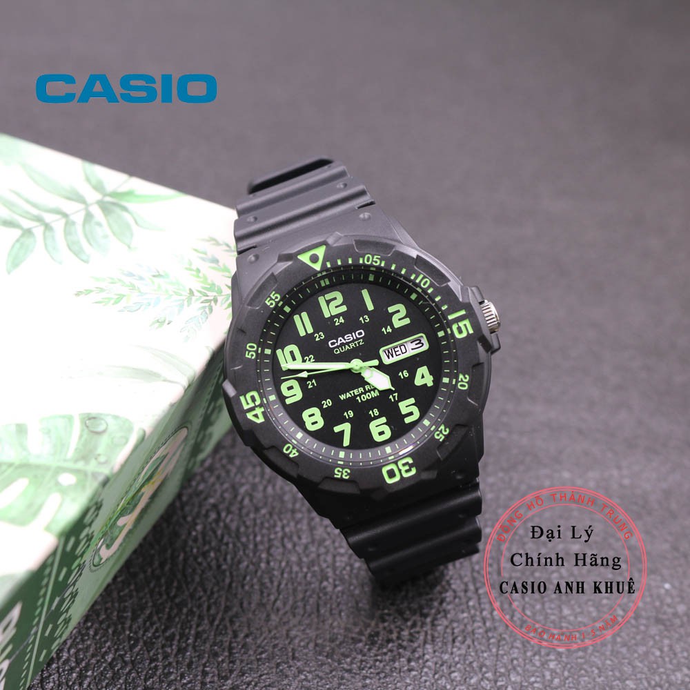 Đồng hồ nam Casio MRW-200H-3BVDF dây nhựa