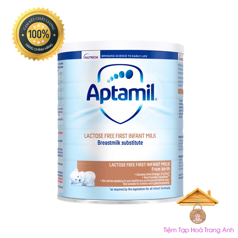 Sữa Aptamil Free Lactose 400g cho bé
