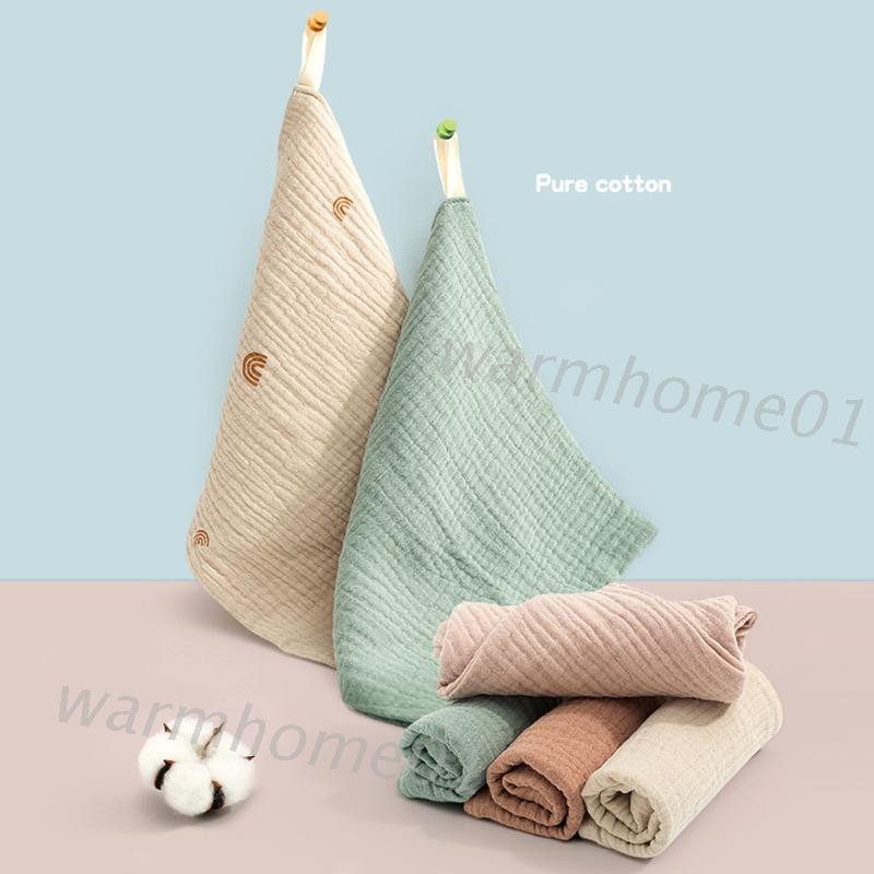 Set 5 khăn lau cotton đa năng mềm mại cho bé