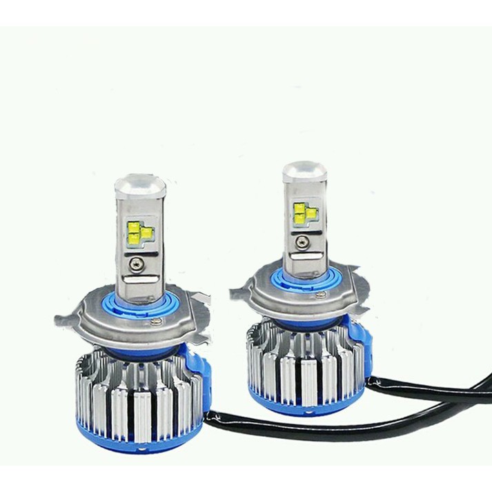 Đèn Pha LED Turbo T1 35w Chân H4 Lắp Xe Máy Siêu Sáng