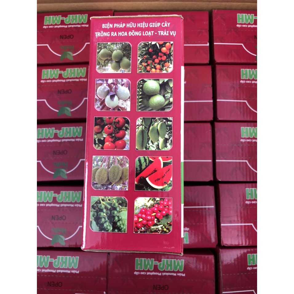 Hộp 1kg Phân Kali Phosphat (KH2PO4) 0-52-34 Haifa ủ mầm hoa, phân hóa mầm hoa, kích hoa đồng loạt