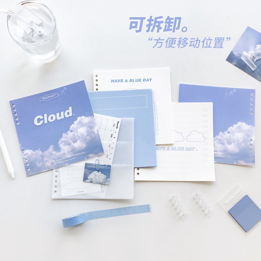 Square size cloud binder