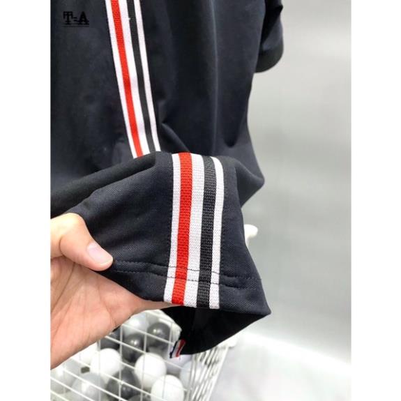 Áo Polo Nam Thom Kẻ Cao Cấp - Áo Phông Cổ Bẻ Cho Nam Siêu Chất