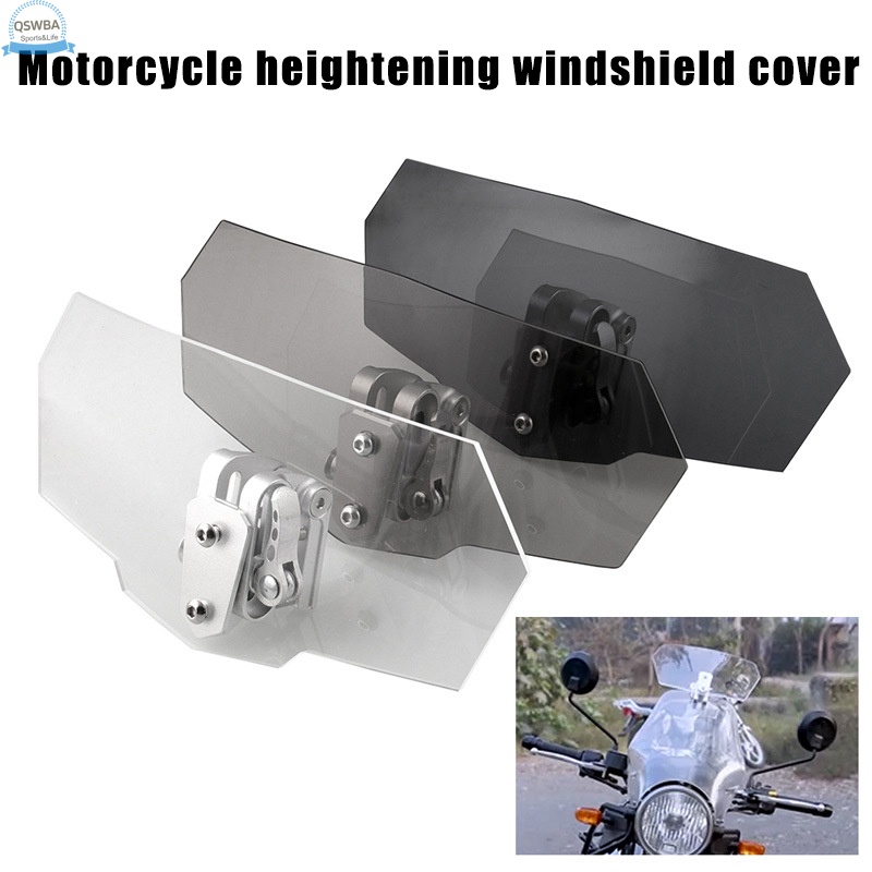 Kính Chắn Gió Acrylic Mở Rộng Thay Thế Chuyên Dụng Cho Xe Mô Tô