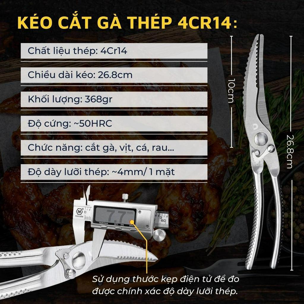 Kéo cắt gà DandiHome cao cấp