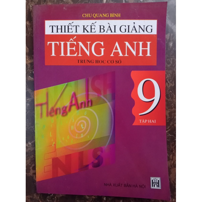 Sách - Combo Thiết kế bài giảng Tiếng Anh 9 (Tập 1 + Tập 2)