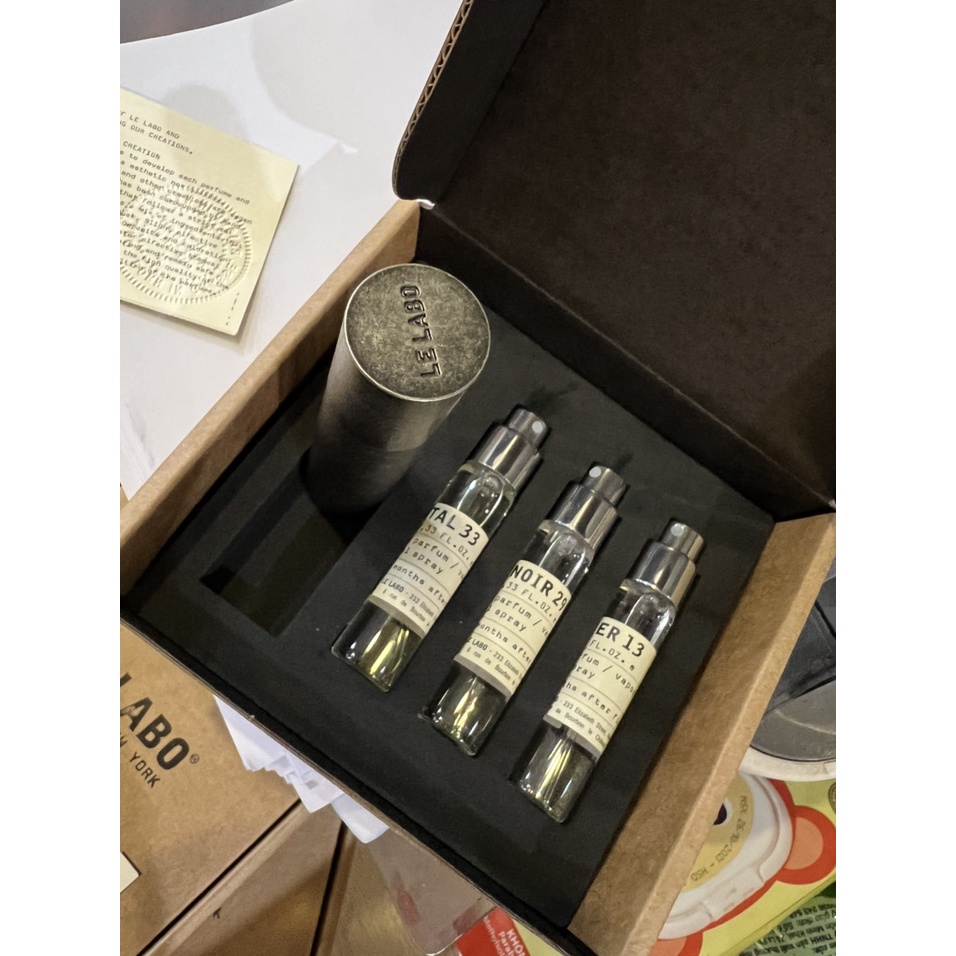 Set nước hoa le labo mini 10ml x 3 chai 🌹 3 mùi xuất sắc tách lẻ💐