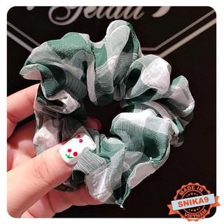 Dây cột buộc tóc vải CARO Scrunchies
