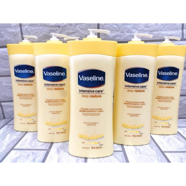 Dưỡng thể trắng da toàn thân Vaseline bản Mỹ 725ml | BigBuy360 - bigbuy360.vn