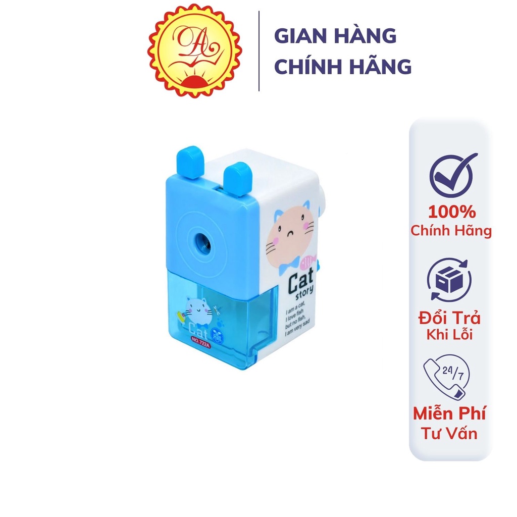 Máy gọt bút chì quay tay Ánh Dương chất lượng cao hình động vật ngộ nghĩnh