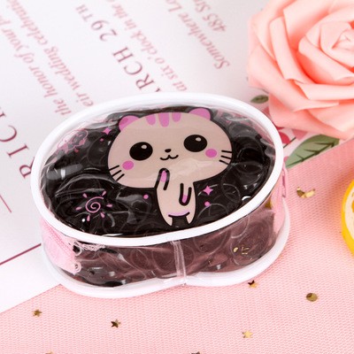 Chun buộc tóc túi đựng nhiều màu dễ thương