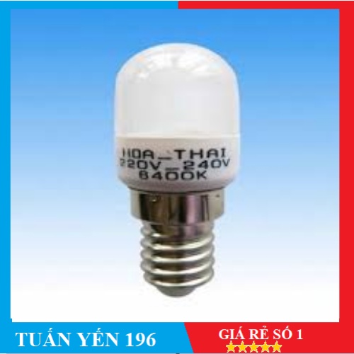 Bóng Tủ Lạnh E14 Led HT Ánh sáng Trắng. Vàng