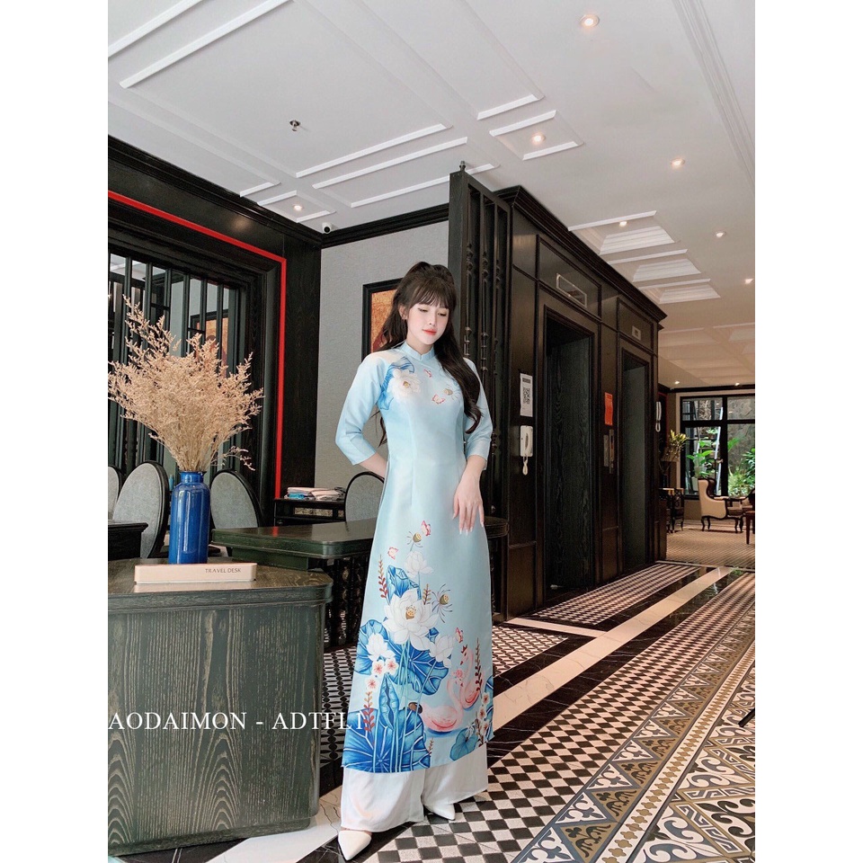 Áo Dài Nữ Taffa Lụa Cao Cấp