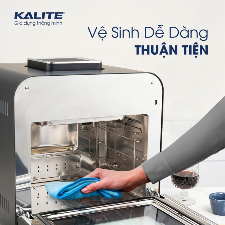 Nồi chiên không dầu hơi nước Kalite Steam Pro - Steam Star 15L - Bảo hành 24 tháng - Lỗi đổi mới 7 ngày - Befoyo