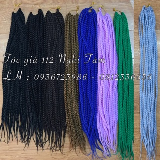 Tóc Dreadlocks dạng tết sợi siêu hot có sẵn