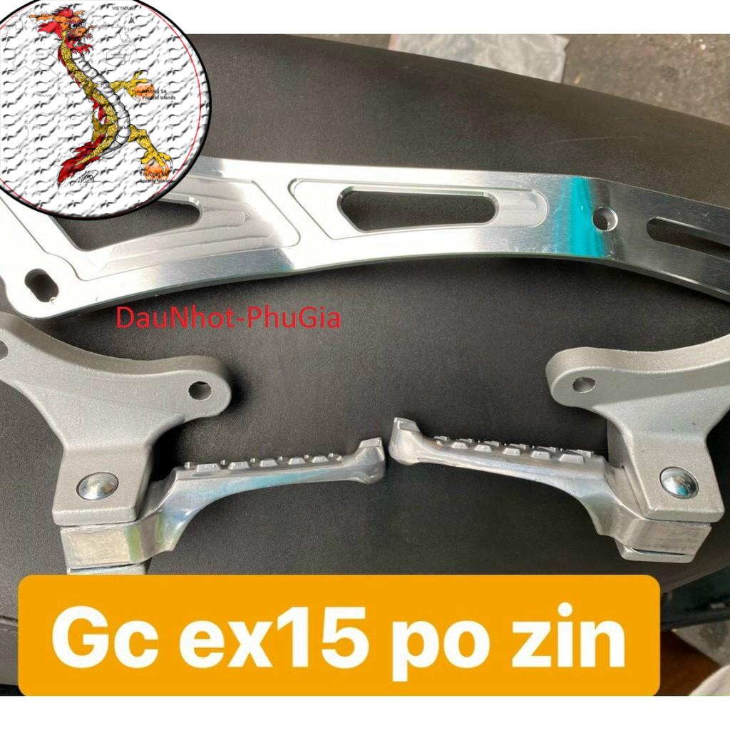 [FreeShip] [Giá hủy diệt] GÁC CHÂN SAU XE MÁY EXCITER 150 MINI,Cặp gác chân sau cho ex150cc có pat pô gắn vừa cho xe zin