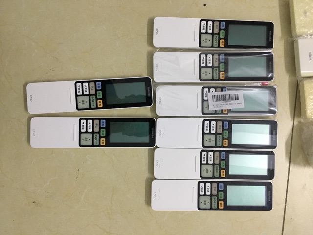 Remote điều hoà nội địa Toshiba màn hình