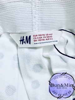 (SIZE 6-8Y) CHÂN VÁY H&M-CAMBODIA