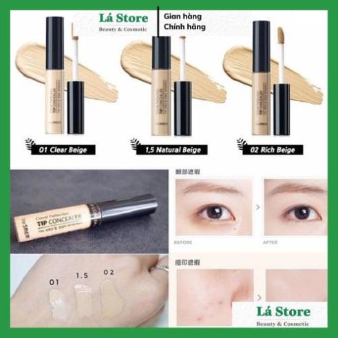 Che Khuyết Điểm The Saem Cover Tip Perfection Concealer SPF28 PA++