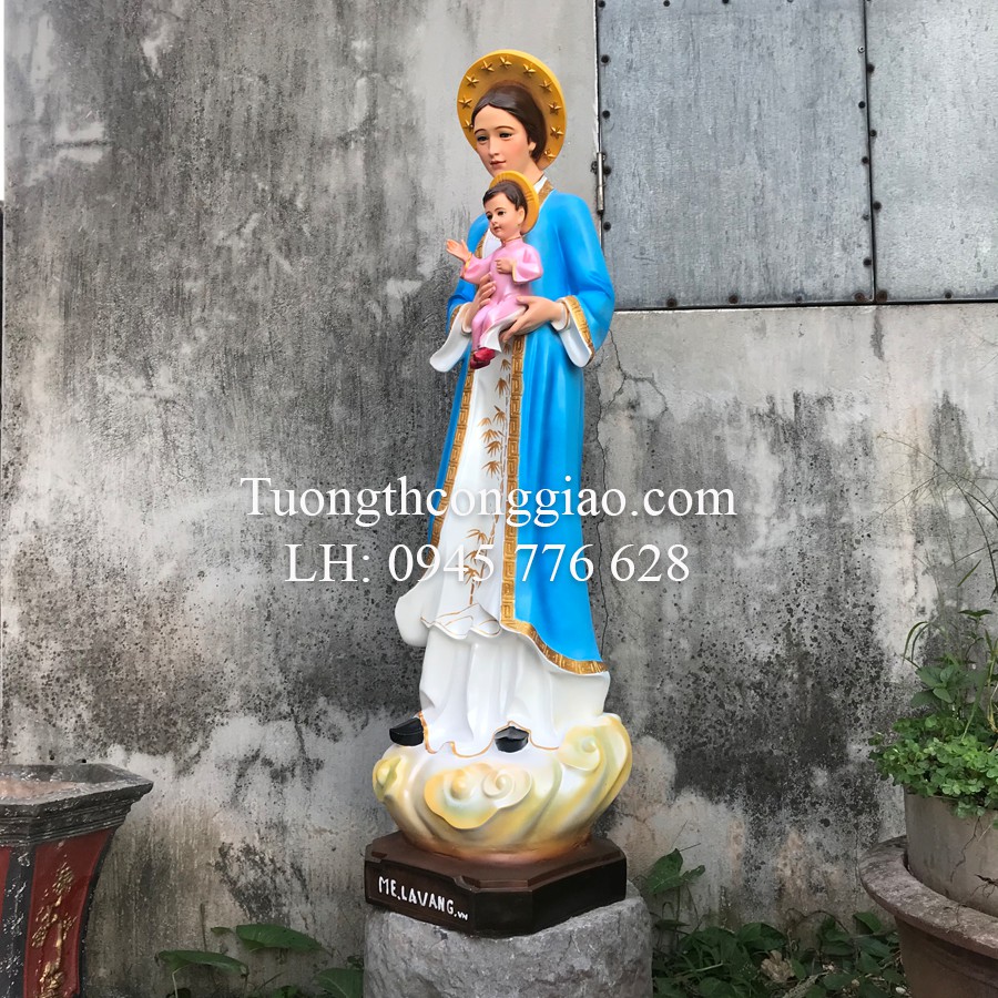 Tượng Đức Mẹ La Vang Việt Nam 120cm