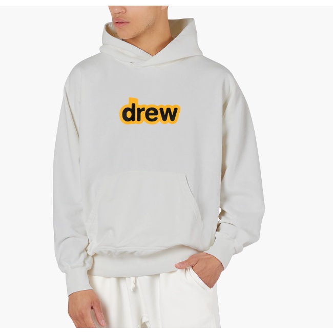 Áo Hoodie chữ D-rew vải Nỉ cao cấp ,Phong cách justin bieber Áo đôi thu đông Nam nữ, DÀI TAY có Mũ