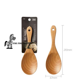 Muôi múc cơm bằng gỗ Lock&Lock P-1055