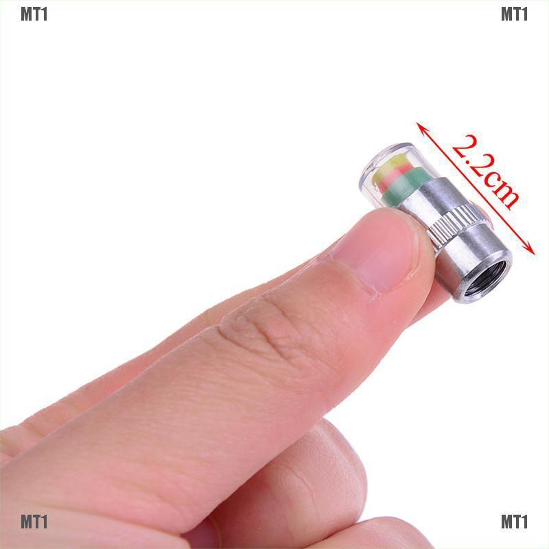 Bộ 4 nắp van bánh xe có chuông báo áp suất lốp xe