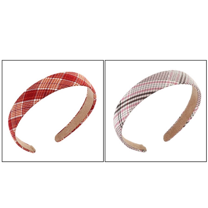 Băng Đô Cài Tóc Bản Rộng In Họa Tiết Phong Cách Hàn Quốc Cho Nữ