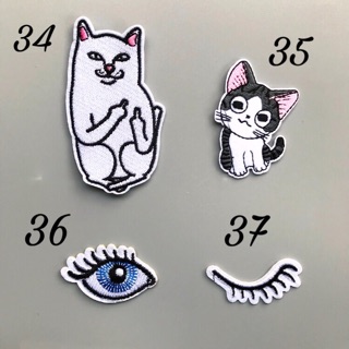 Sticker thêu/ sticker ủi/ patch minimal