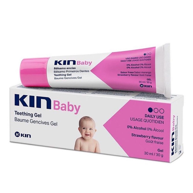 GEL BÔI GIẢM SƯNG NƯỚU KIN BABY 30ML