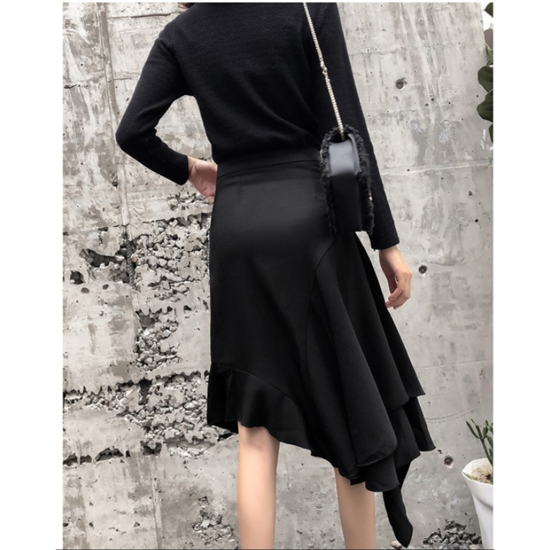 Thời Trang Chân Váy Đuôi Cá Lưng Cao Phong Cách Hàn Quốc Cho Nữ | BigBuy360 - bigbuy360.vn