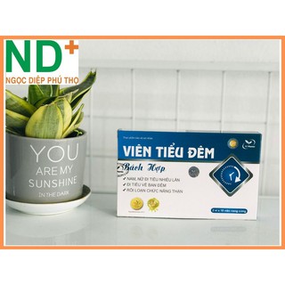 ✅ [CHÍNH HÃNG] Viên tiểu đêm Bách Hợp – Giúp bổ thận, ấm bàng quang, tăng cường chức năng thận, giảm tiểu đêm