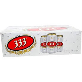 Bia 333 330ml thùng 24 lon