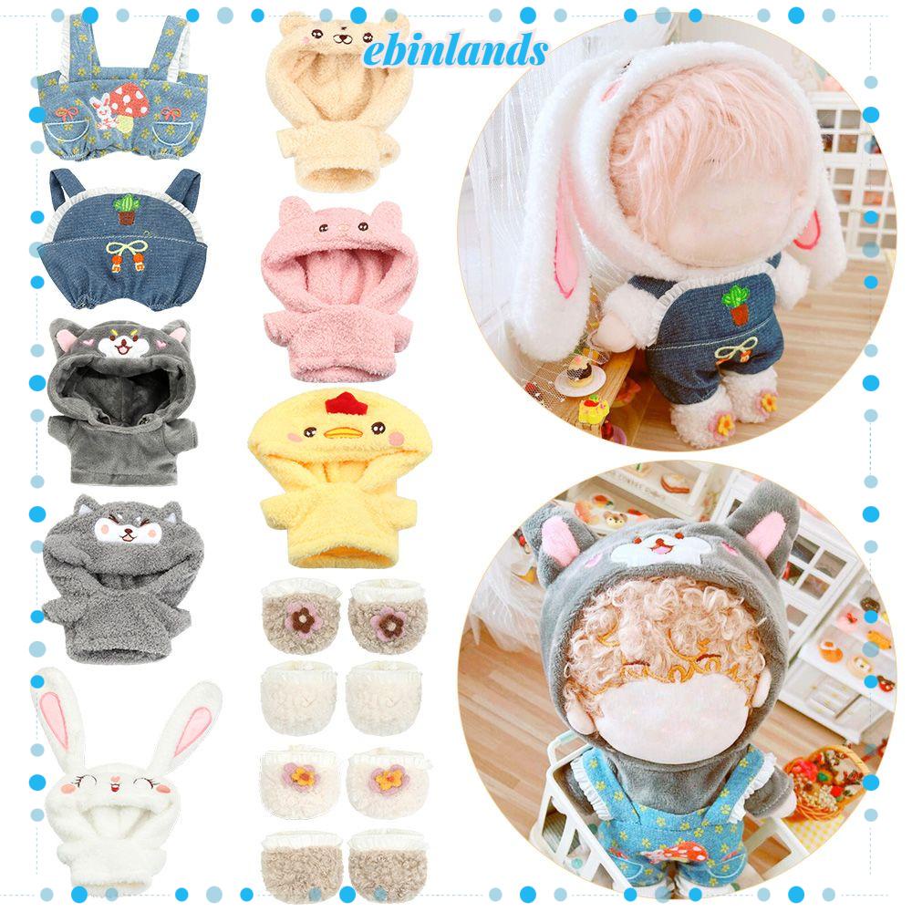 Quần yếm cotton 20cm dễ thương dành cho búp bê