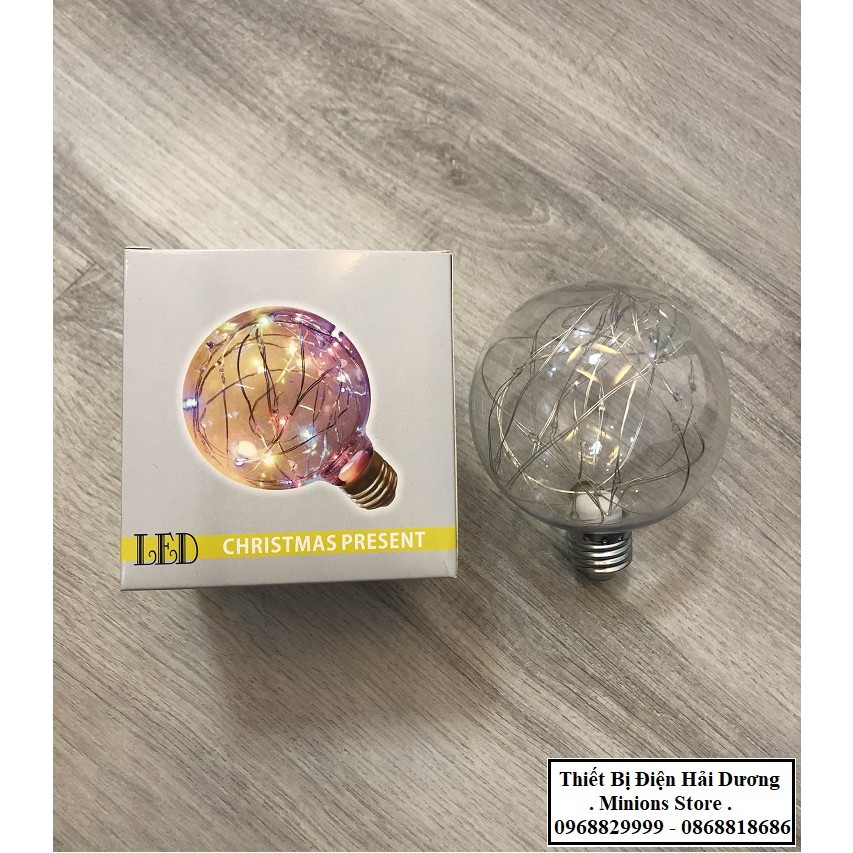 Combo 3 bóng đèn LED đom đóm TN912 -  ánh sáng Led đẹp mắt trang trí không gian decor - Nhiều màu lựa chọn - BH 1 năm