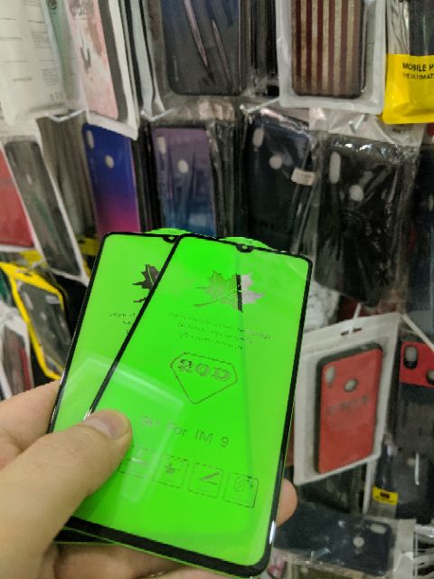 Cường lực 20D cho Xiaomi Mi 9 FREESHIP Từ 50k Full màn Full keo ôm màn 2.5D cao cấp chất đẹp
